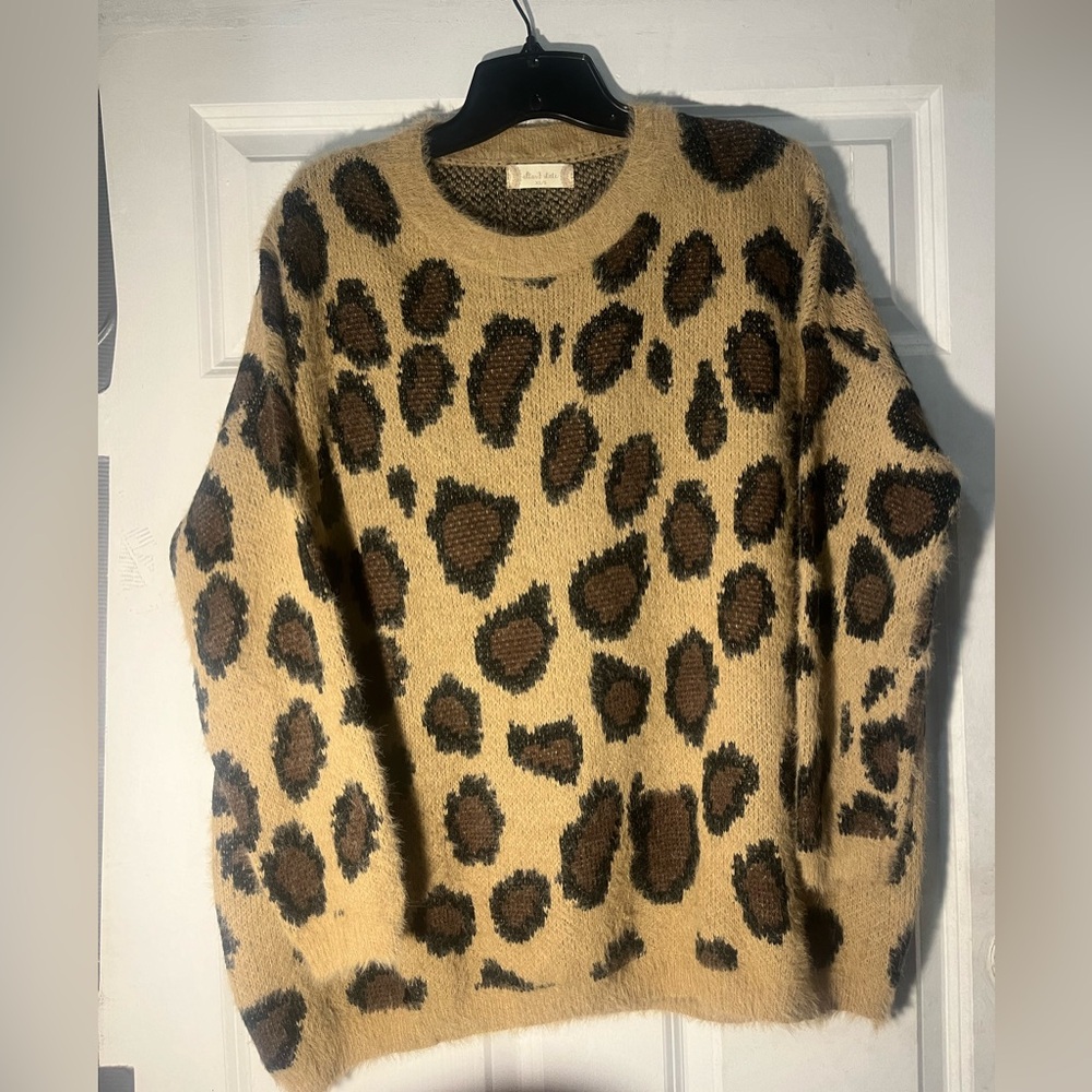 Leopard Print Sweater